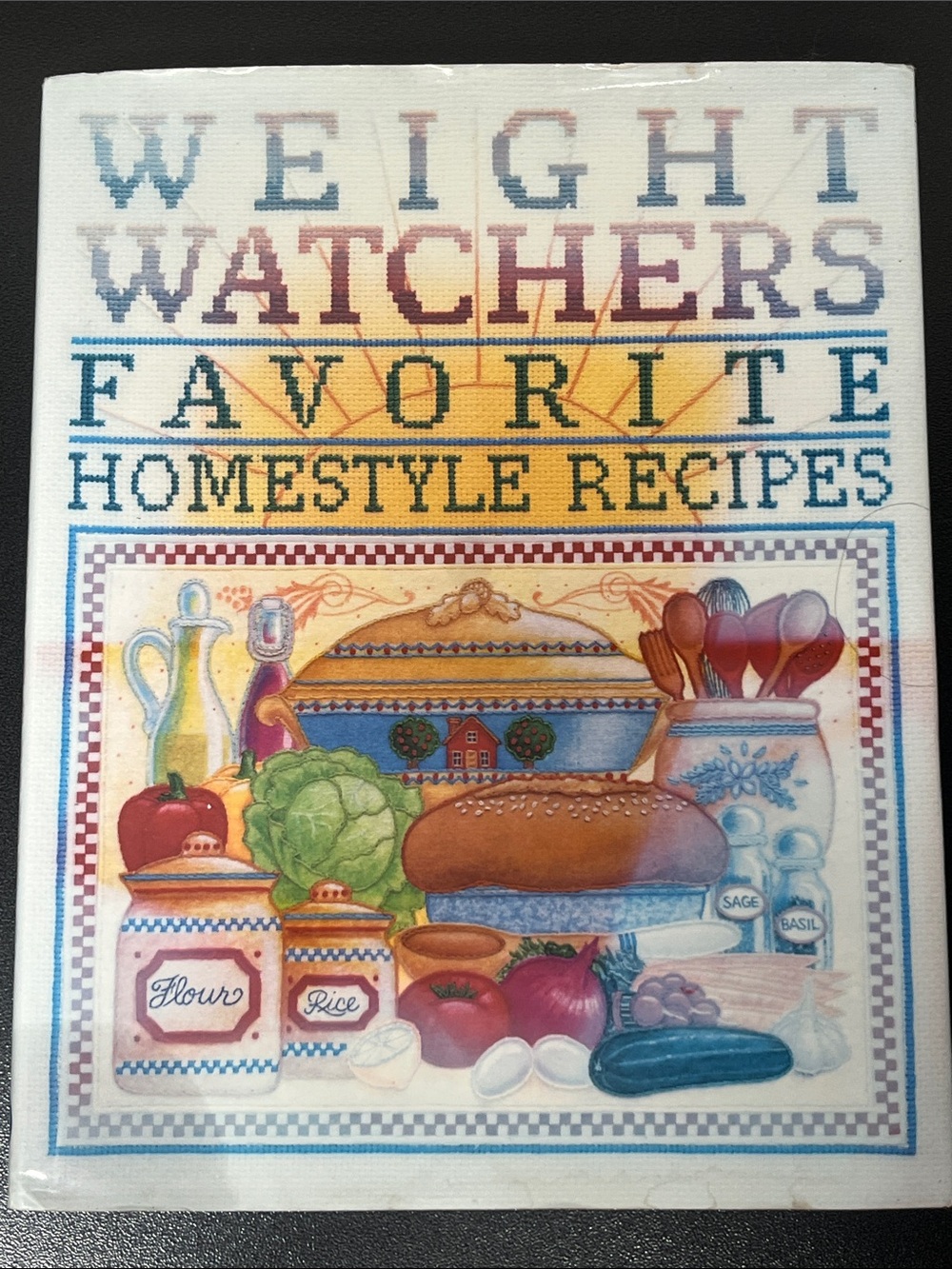 1993 Vintage Weight Watchers Cookbook — Hardcover